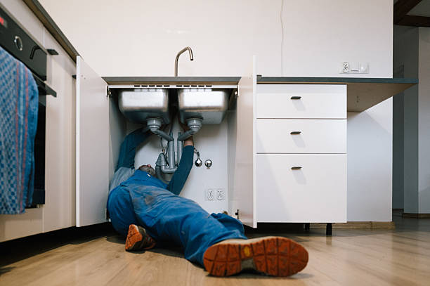 Professional Drain Cleaning technician working in Oak Grove, VA